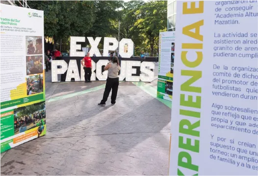 Stand de experiencias exitosas de Expo Parques